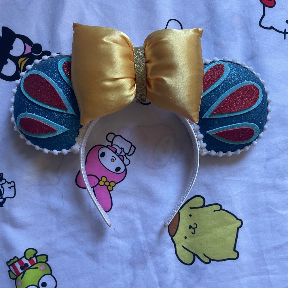 Snow White Custom Disney Mouse Ears Headband